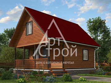Проект Дом из бруса Калининград