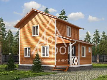 Проект Дом из бруса Вологда